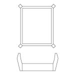 画像2: ＳＶ ツメ １０Ｘ１２ オクタゴン薄座 (2)