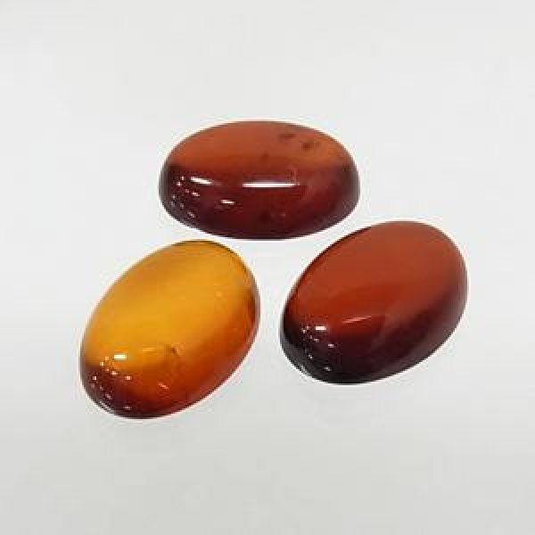 チェリーアンバー オーバルカボ 15x20mm - アサオ工芸オンライショップ