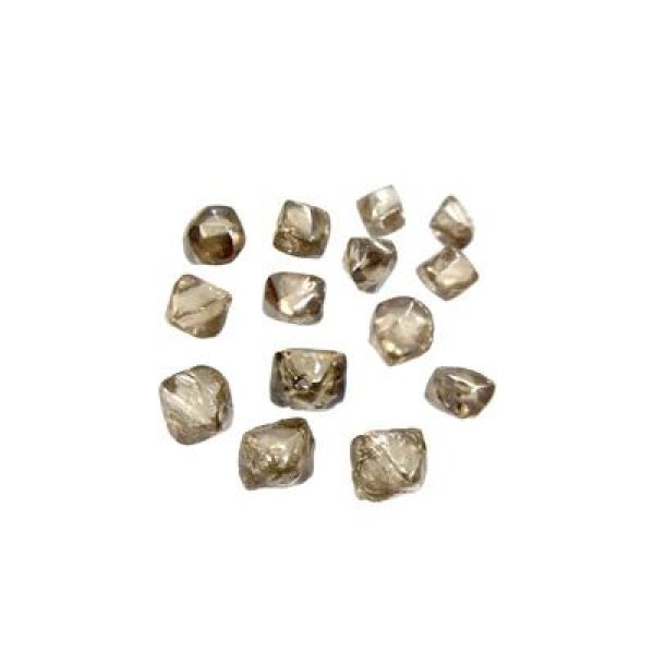 ブラウンダイヤモンド 原石（オクタヒドロン） 2.5-3mm - アサオ工芸 