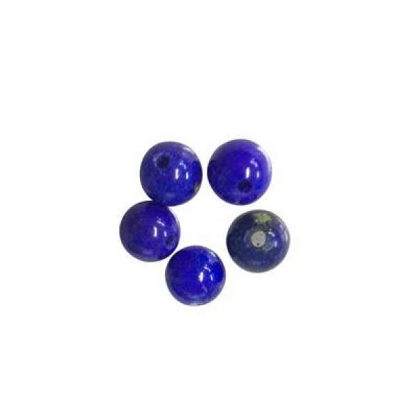 ラピスラズリ 丸玉（片穴） 4-4.5mm - アサオ工芸オンライショップ